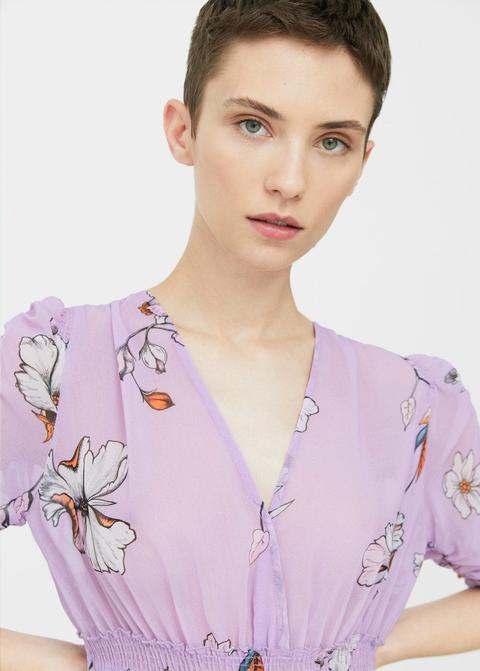 Blusa Nido De Abeja