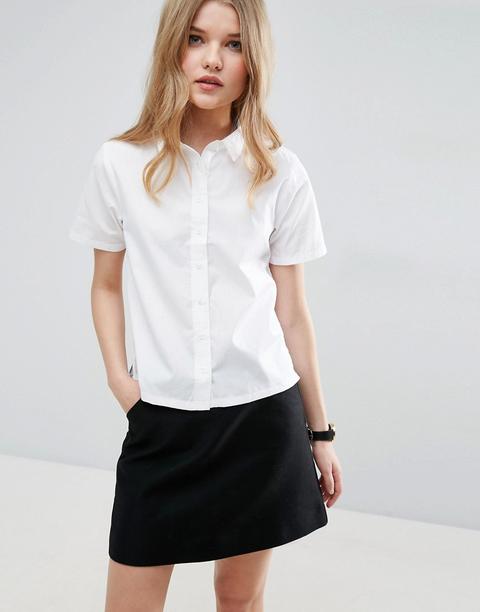 Asos Design Boxy Short Sleeve Shirt