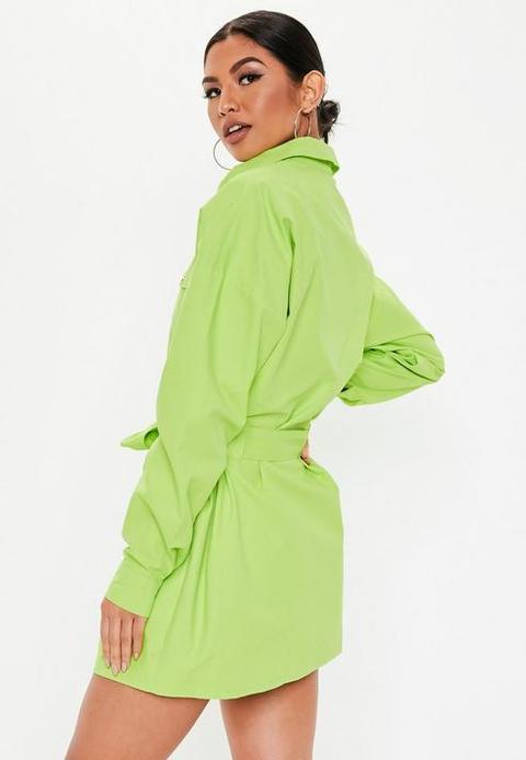 green utility dress