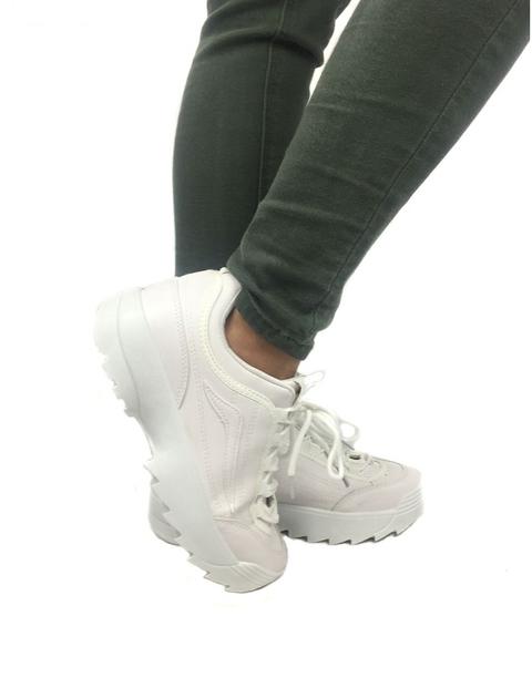 Bamba Mujer Deportiva Uissos Blanca