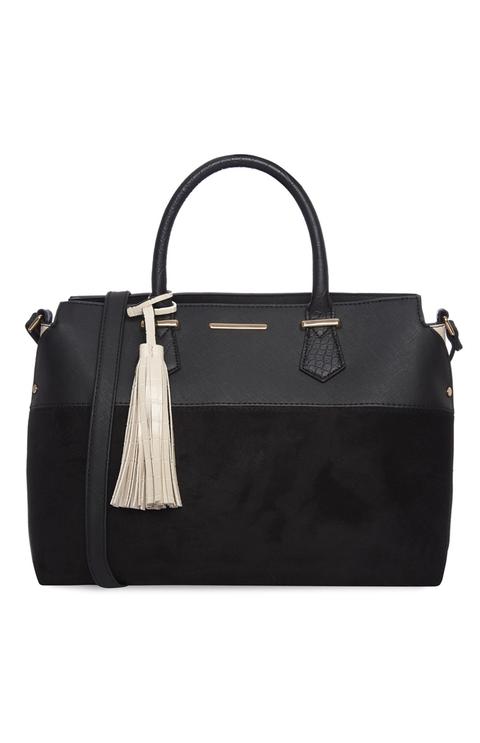 Black Tassel Handbag