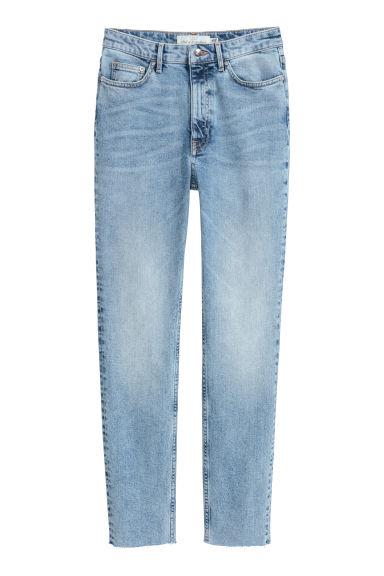 Slim Ankle High Jeans - Azul