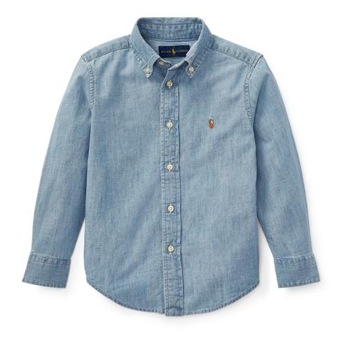 Chemise En Chambray De Coton