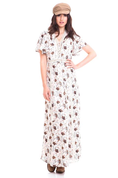 Vestido Floral Vainicas