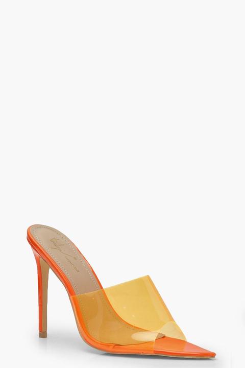 Mules Fluo Transparentes