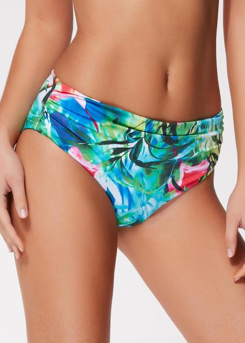 Slip Bikini Alto Margherita Jungle