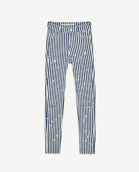 Jegging High Elasticity Tiro Alto