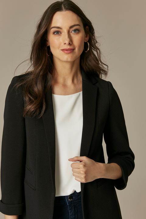 Wallis clearance ribbed blazer