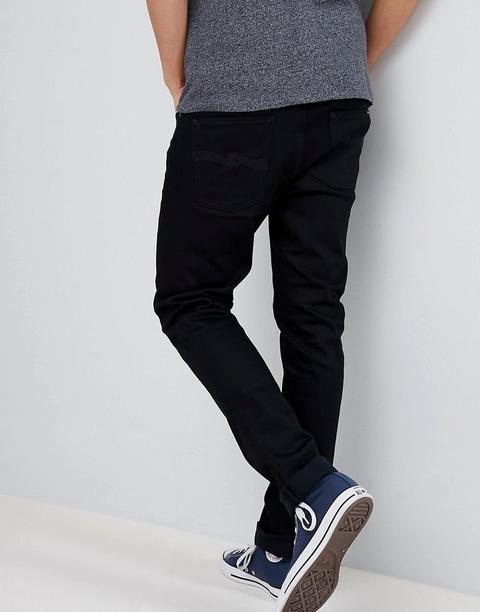 nudie jeans ever black