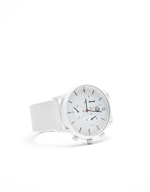 Orologio Cinturino Bianco