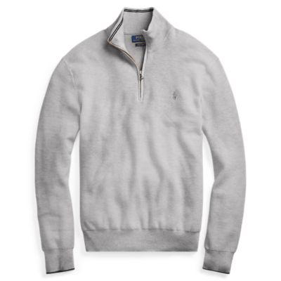 Cotton Half-zip Jumper