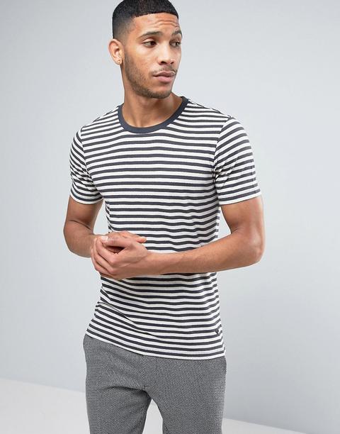Camiseta A Rayas De Casual Friday