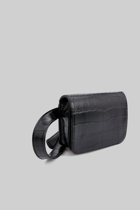 Bolso Riñonera Croco