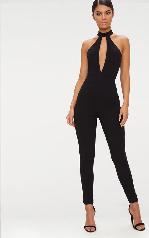 black keyhole jumpsuit