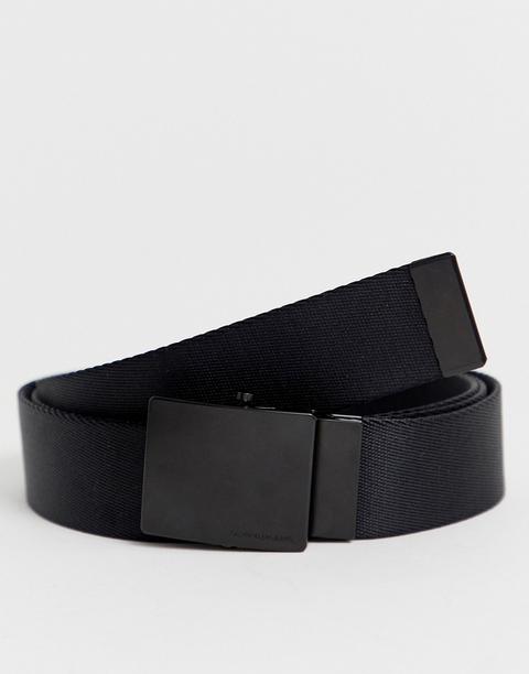 calvin klein webbing belt