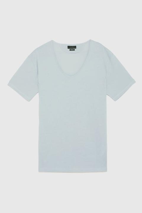 Easy Fit Basic T-shirt from Zara on 21 