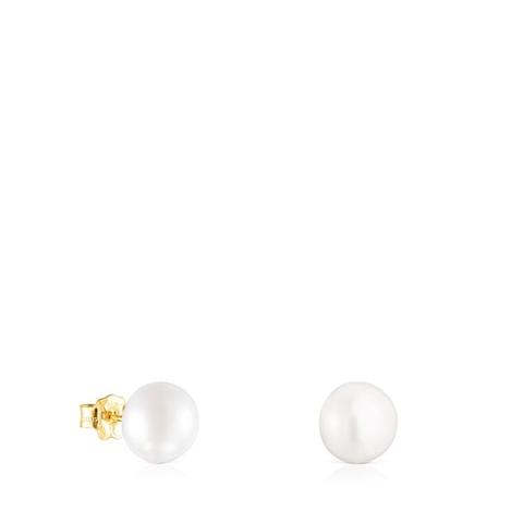 Pendientes De Oro Y Perlas Tous Pearls
