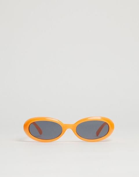 Gafas Sol Ovaladas Naranja