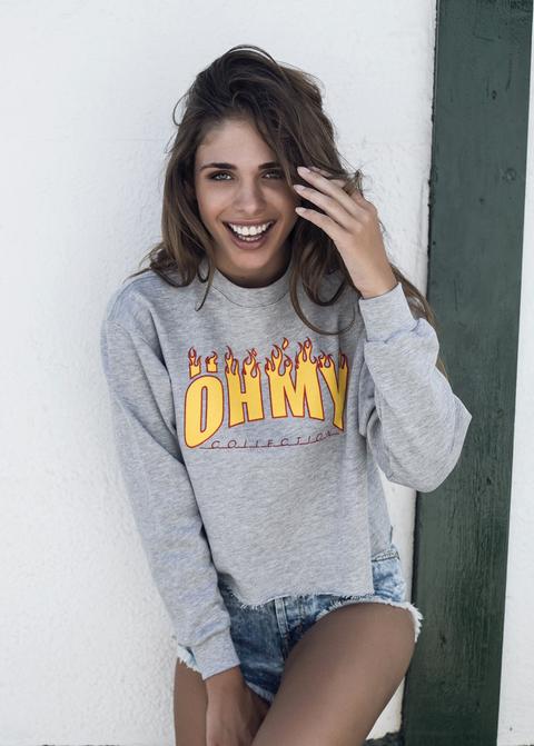 Fire Crop Sweatshirt