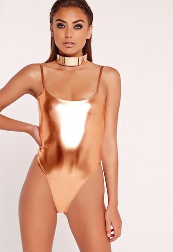 Strappy Bodysuit Copper