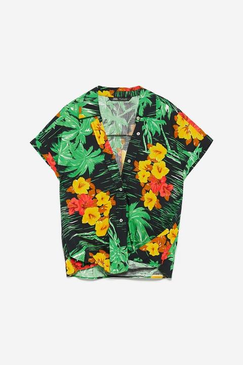 Camisa Estampado Floral