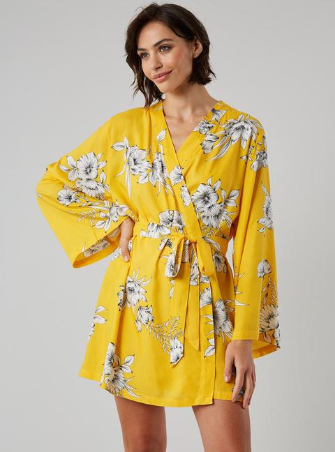 Boux Avenue Tropical Floral Robe - Xs