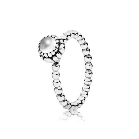 April Birthstone Ring