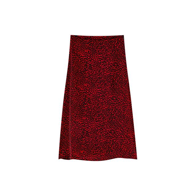 jupe leopard pull and bear