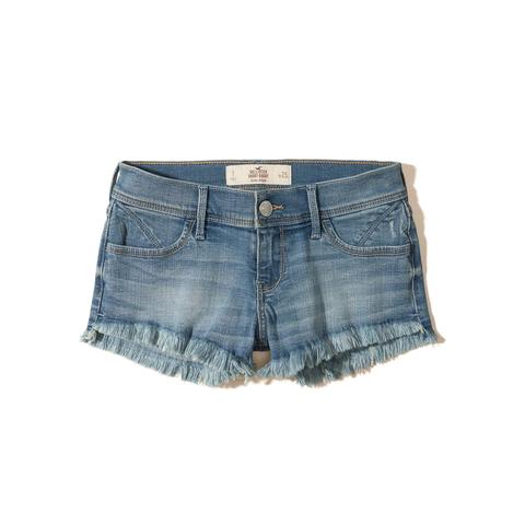 Low-rise Denim Short-shorts