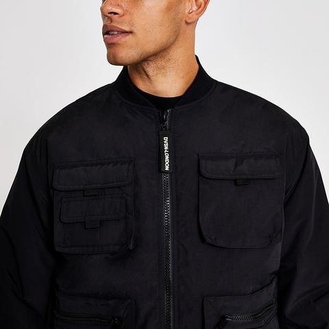 river island utility bomber jacket