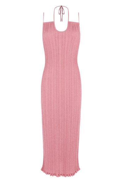 Vestido Pink Lurex