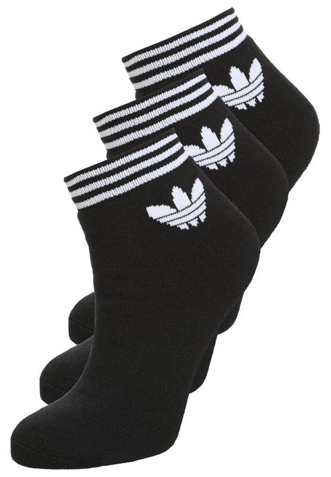 Adidas Originals 3 Pack Calze Black