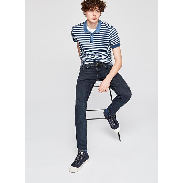 finsbury skinny fit low waist jeans