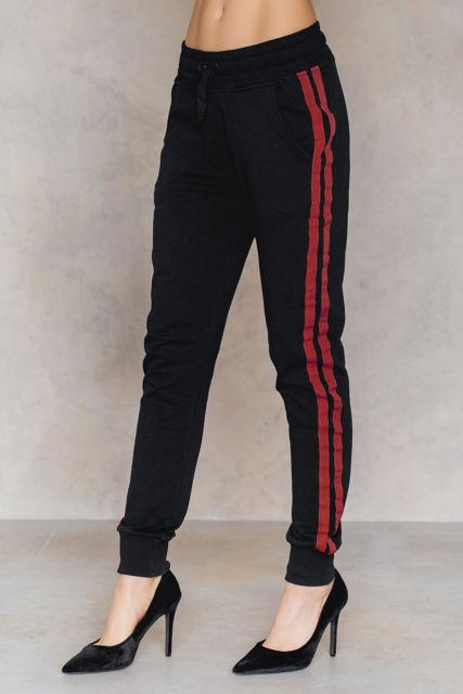 Basic Striped Sweatpants