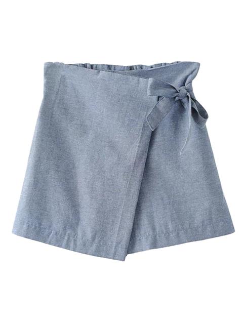 Bowknot Culotte Shorts