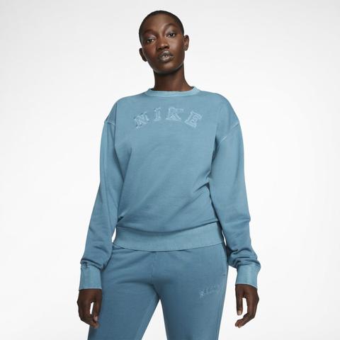 Nike Sportswear Sudadera De Tejido French Terry - Mujer - Azul