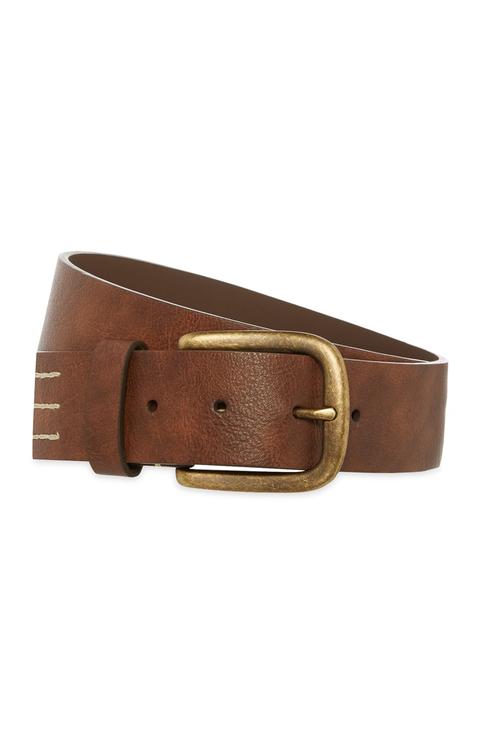 Brown Buckle Belt