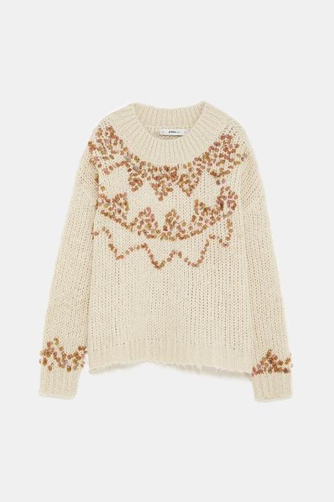 Pullover Paillettes