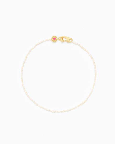 Collar Corto Perlas Corazón