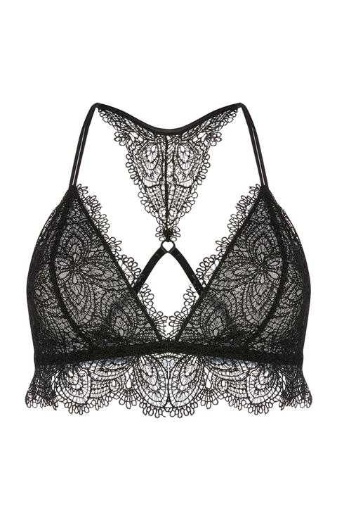 Black Lace Bralette from Primark on 21 Buttons