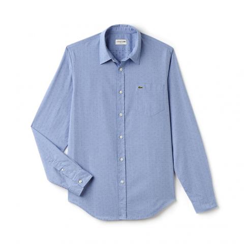 Camisa Jacquard Slim Fit