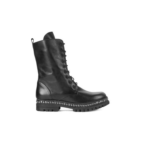 Bota Piel Militar Tachas