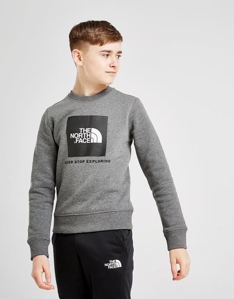Box Crew Sweatshirt Junior - Grey 