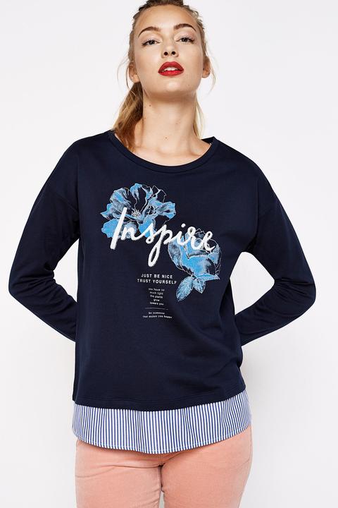 Sudadera Bimateria 'inspire'