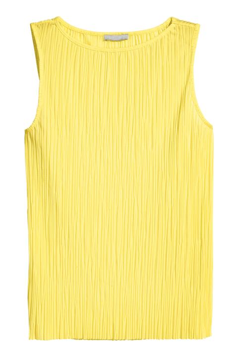 Plissiertes Top