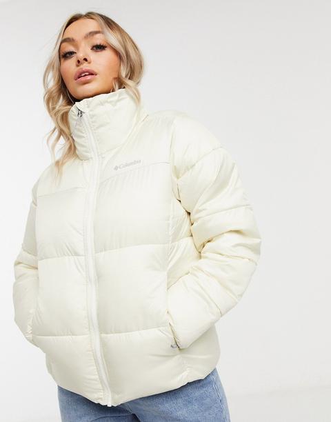 Chaqueta Blanca Puffect De Columbia-blanco