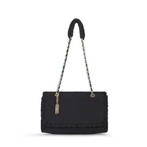 Bandolera Solapa T Lux Negro