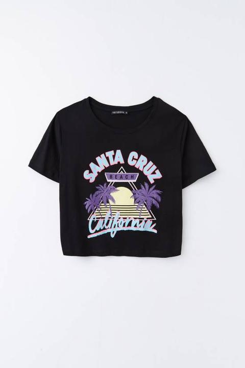 T-shirt Crop California