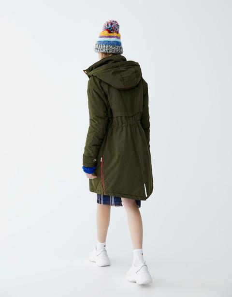 Parka Capucha Pelo