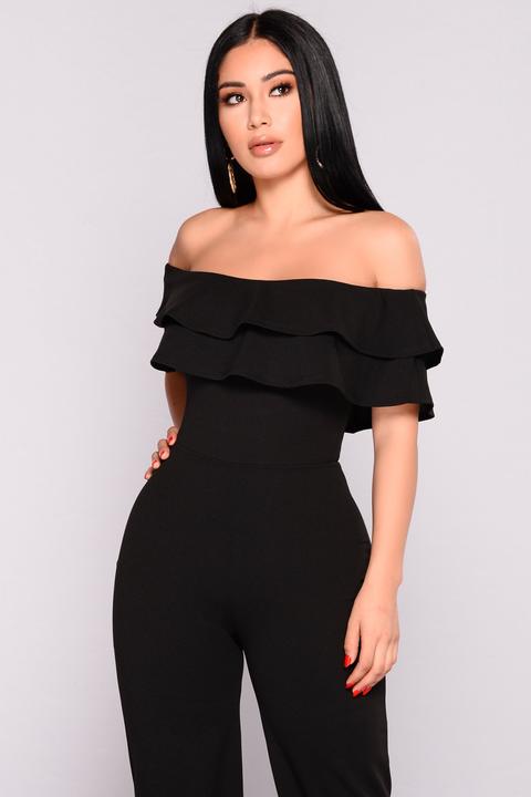 fashion nova ready to ruffle jumpsuit